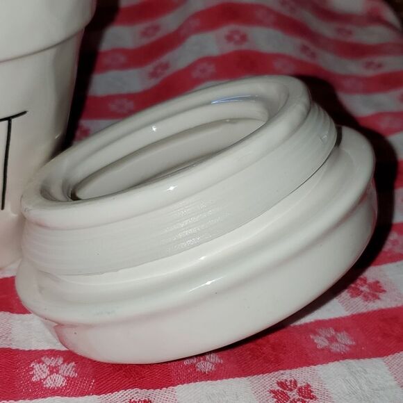 Rae Dunn by Magenta SPROUT Pot with Lid NWT - Picture 6 of 6